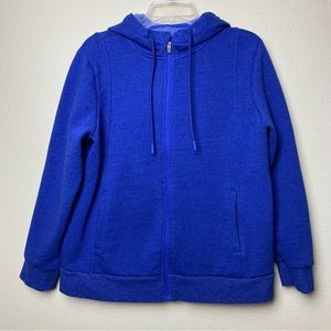 FIGS Essential Hoodie Size L - Electric Blue